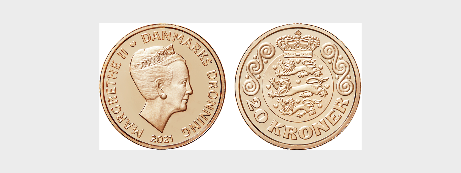 Falske m�nter i oml�b.