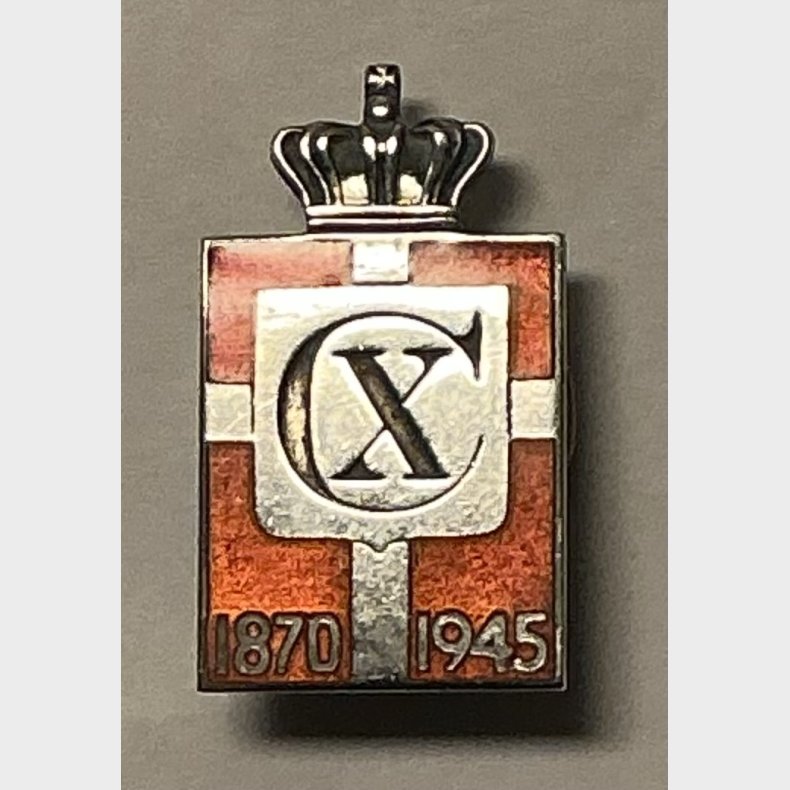 Alm. Konge Bj�lke i s�lv �r 40 og 45