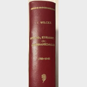 Kopi af J. Wilche m�nt bog