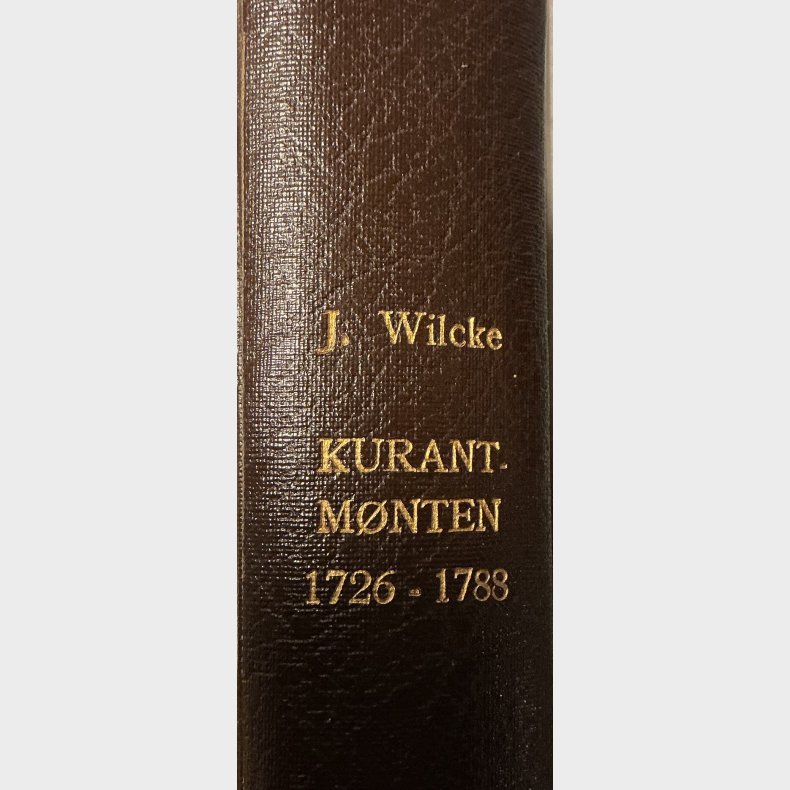 Kopi af J. Wilche m�nt bog