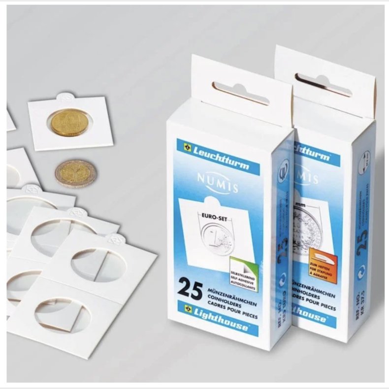 100 stk. 32 mm. M�nt holdere