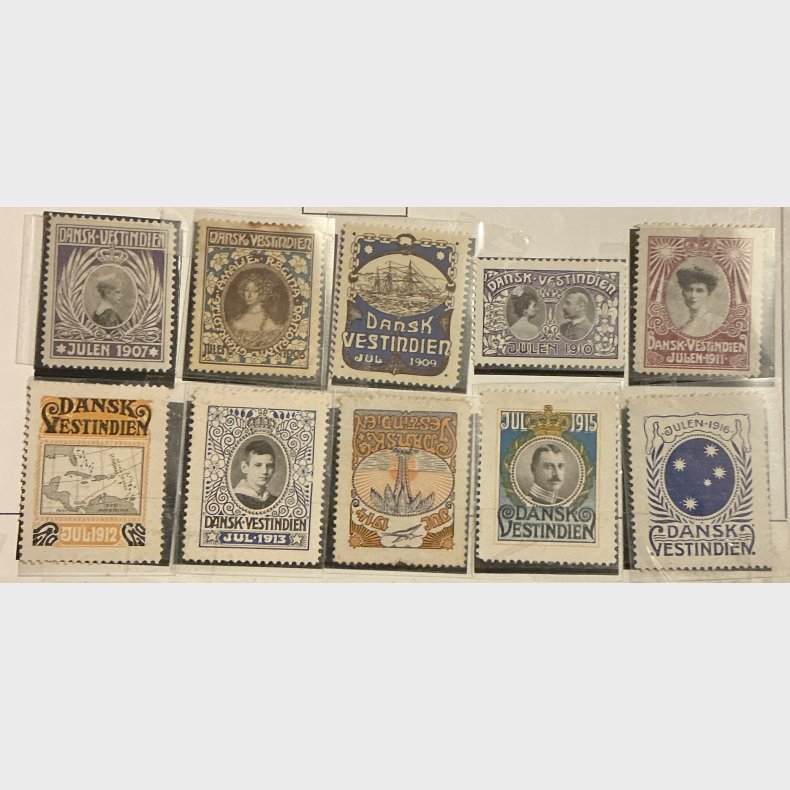 DVI Jule m�rker ustemplet