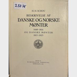 Danske og Norske m�nter af H H Schou
