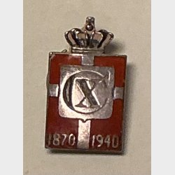 Alm. Konge Bj�lke i s�lv �r 40 og 45