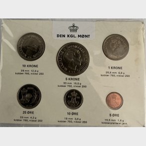 KGL M�nts�t de hvide 1986